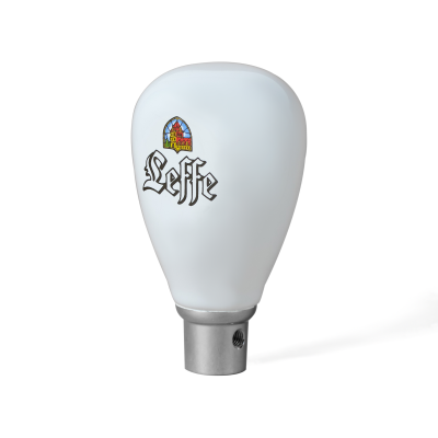 Рукоятка для крана Leffe шар., керамич., белая 9,5 см. в Ярославле